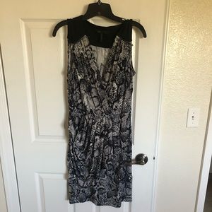 BCBG Max Azria Snake Skin Print Dress